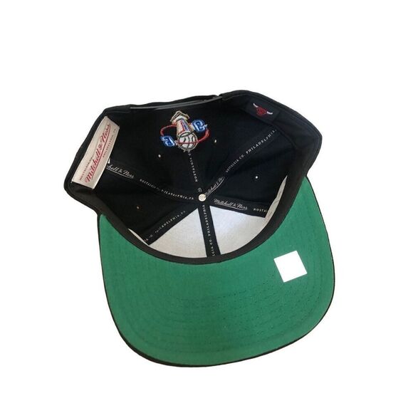 Mitchell & Ness 1996 Retro Chicago Bulls Champions Adjustable Snapback Hat Cap O - Picture 5 of 5